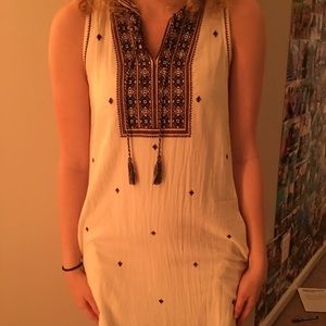 Madwell white a-line dress